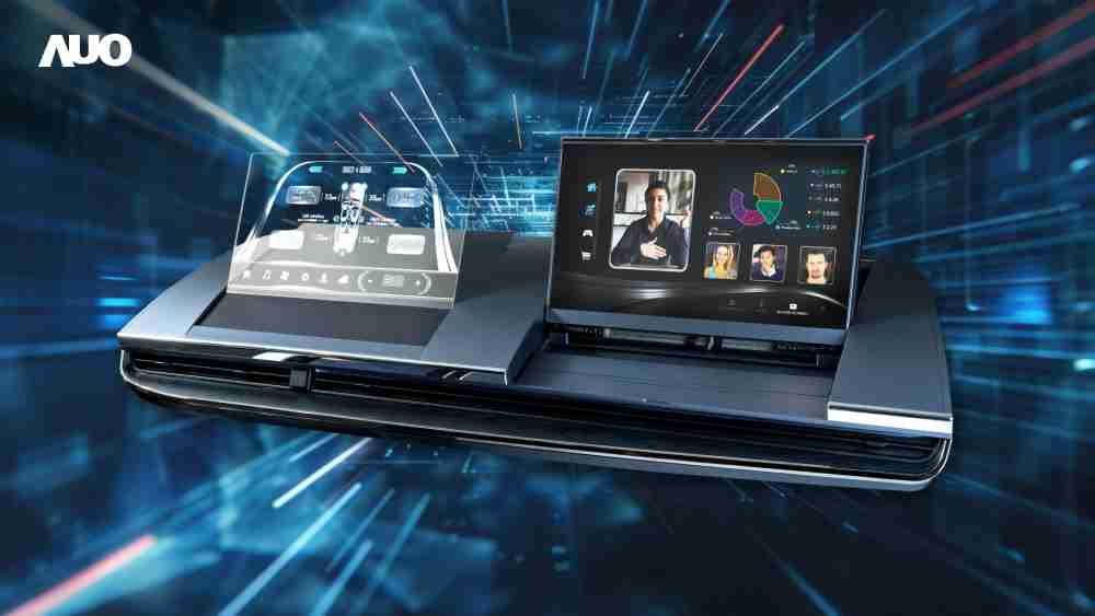 YAXIN111Micro LED Display HMI解决方案打造透明Micro LED前座仪表，，，呈现信息并保留驾驶视野开阔；亦为副驾驶座乘客打造收放自如的Micro LED屏幕，，在不影响显示质量的前提于显示区内建镜头，，，让用户能与视讯对象直接眼神接触，，提供绝佳的双向沟通体验