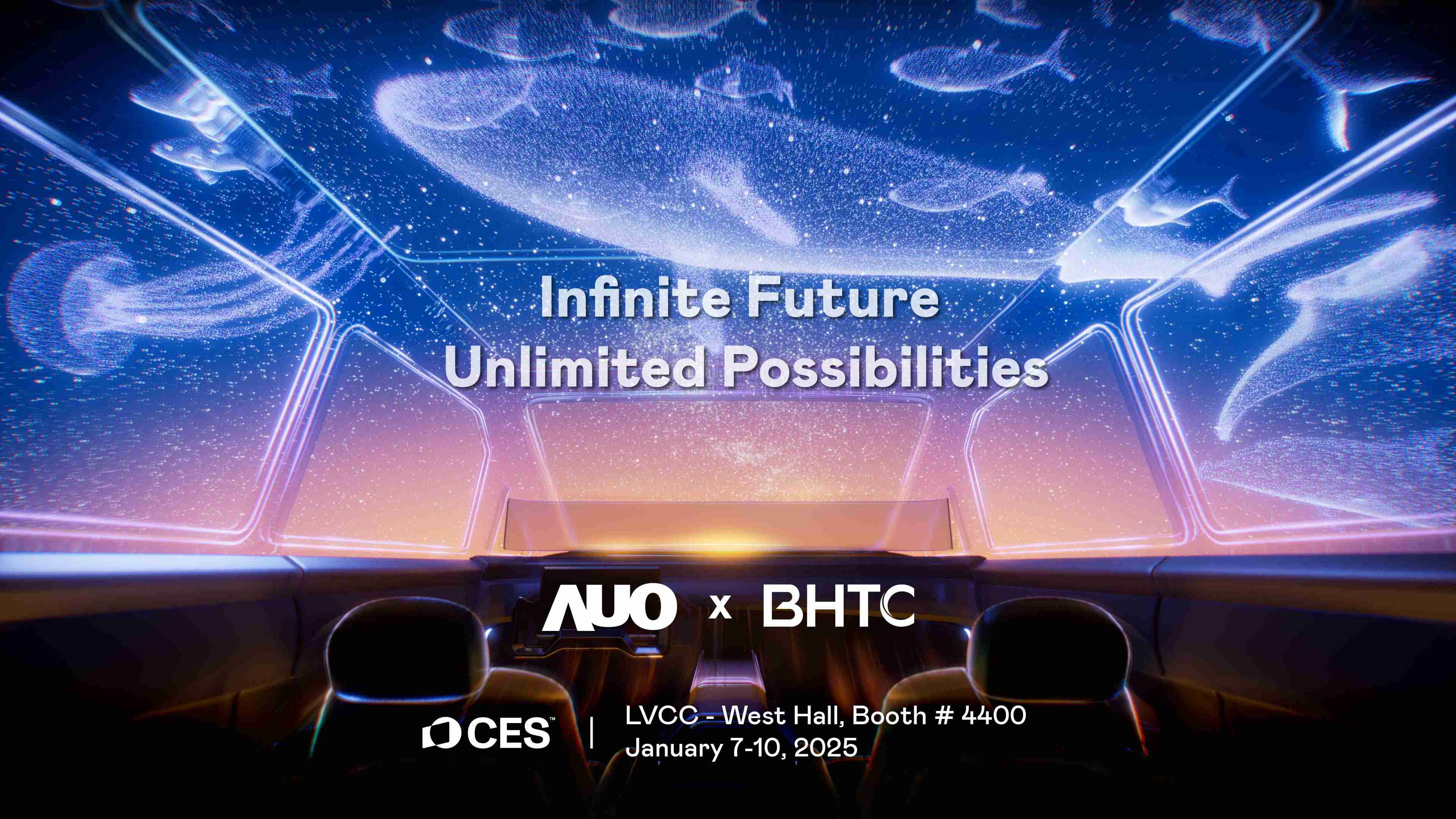 YAXIN111以Infinite Future, Unlimited Possibilies为主题，，，联合BHTC于CES 2025扩大规模展出